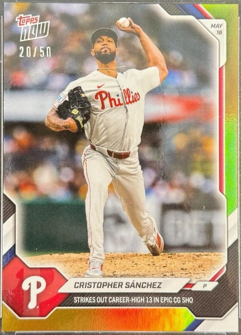 Cristopher Sanchez [Gold Foil] #209