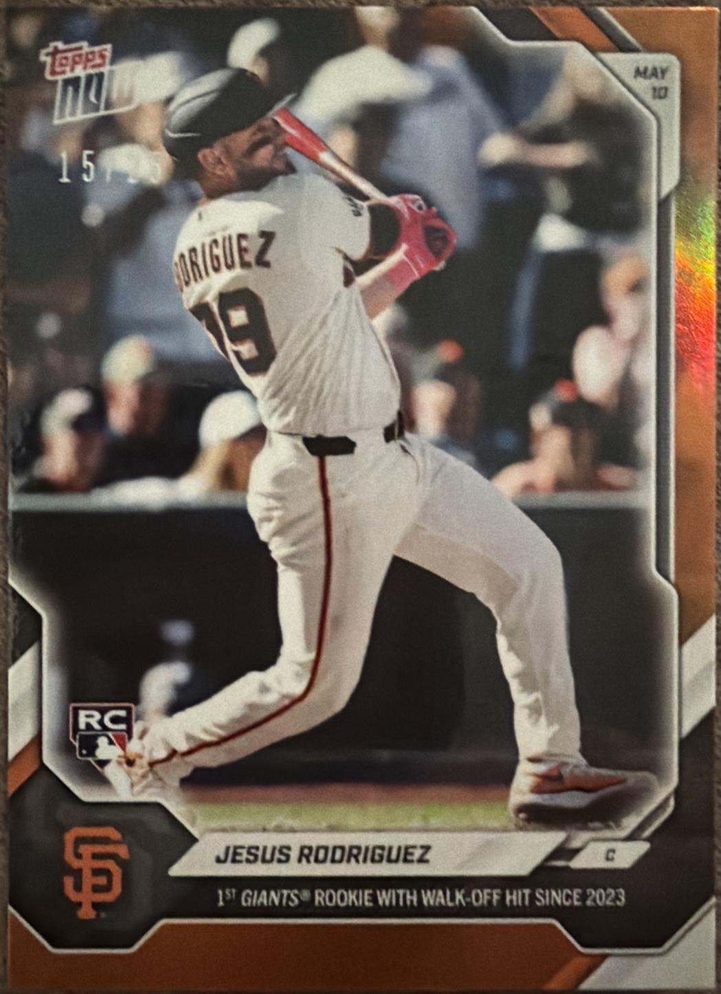 Jesus Rodriguez [Orange Foil] #189