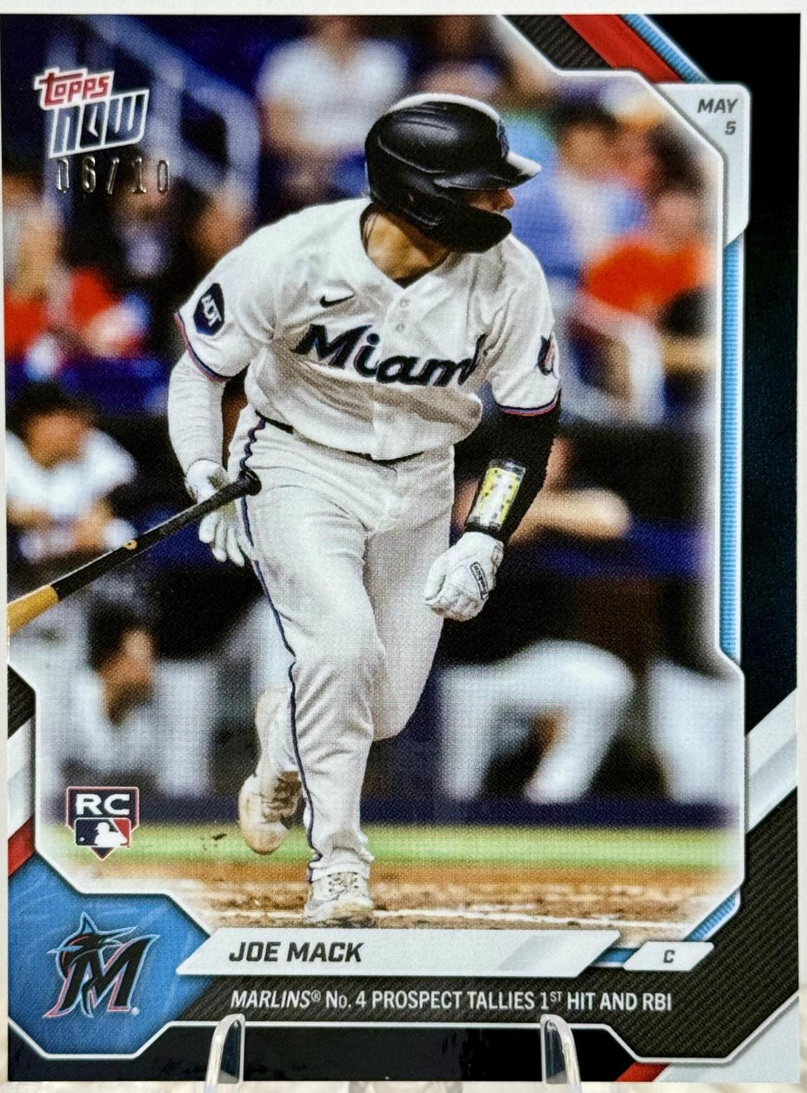 Joe Mack [Black Foil] #162