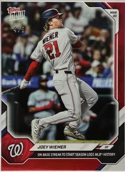 Joey Wiemer [Red Foil] #30