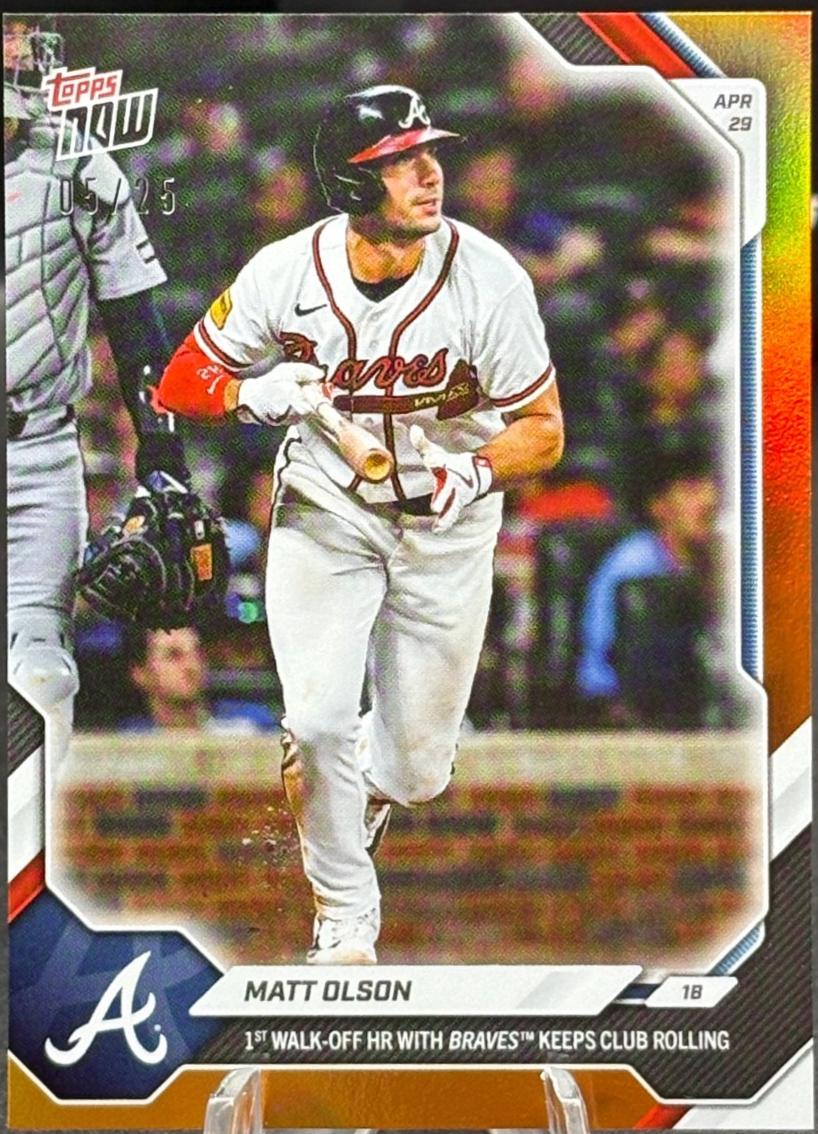 Matt Olson [Orange Foil] #140
