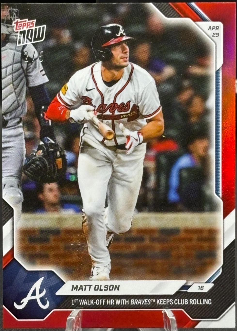 Matt Olson [Red Foil] #140