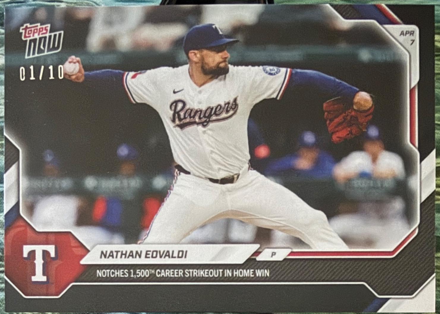 Nathan Eovaldi [Black Foil] #62