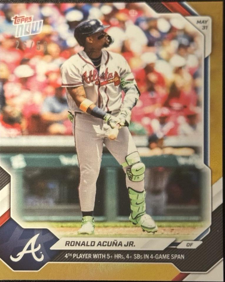 Ronald Acuna Jr. [Gold Foil] #270