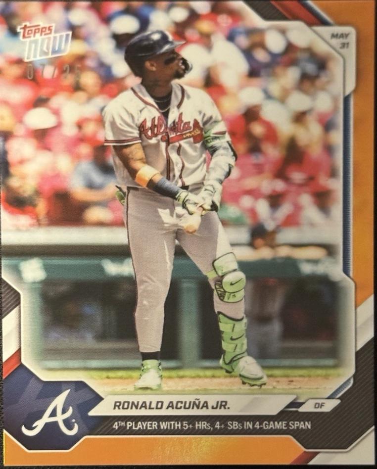 Ronald Acuna Jr. [Orange Foil] #270
