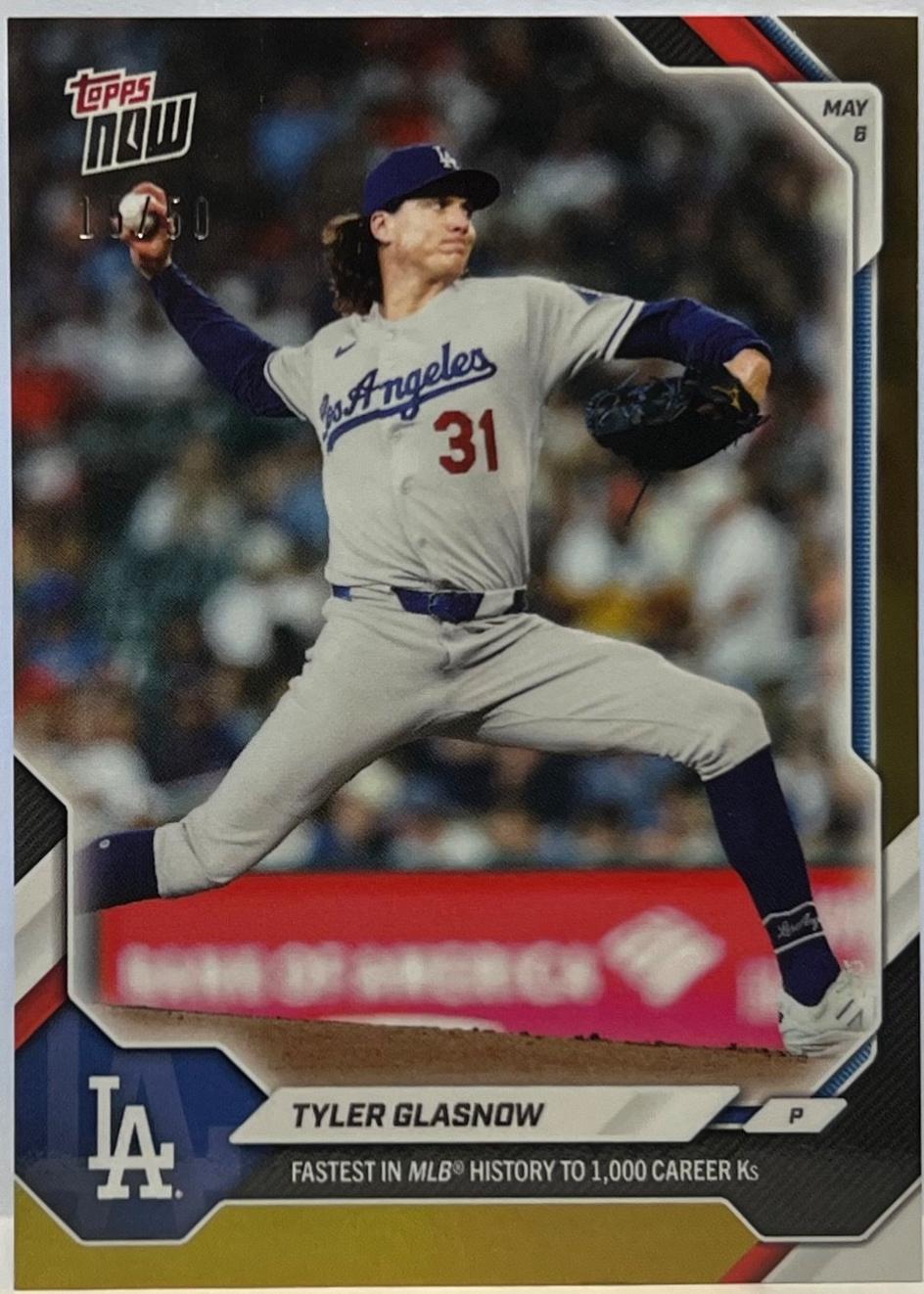Tyler Glasnow [Gold Foil] #167