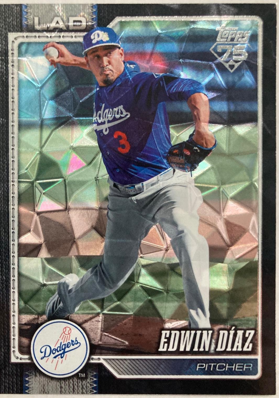 Edwin Diaz [Black Diamante Foil] #506