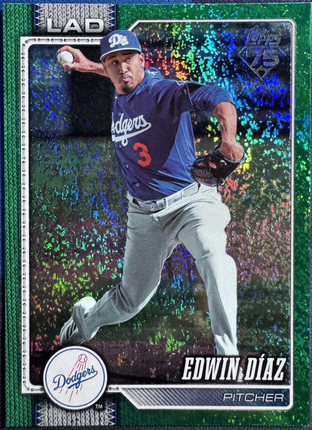 Edwin Diaz [Holo Foil Green] #506