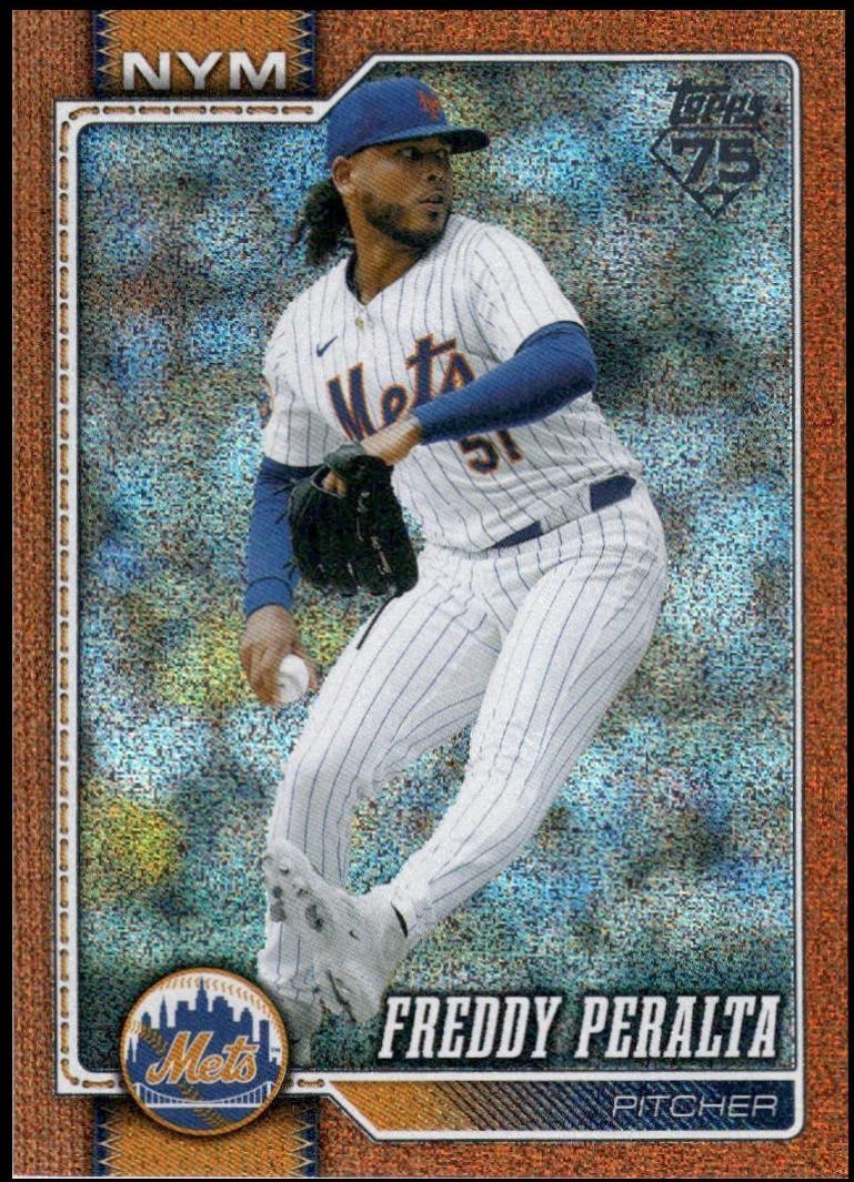 Freddy Peralta [Sandglitter Orange] #657