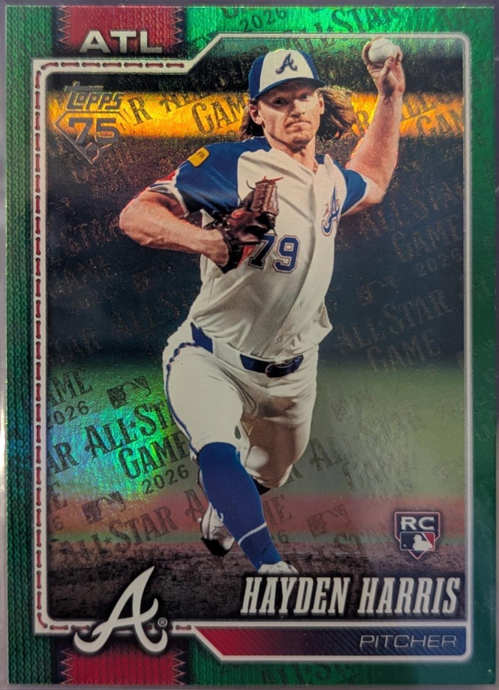 Hayden Harris [Holo Foil Green] #410