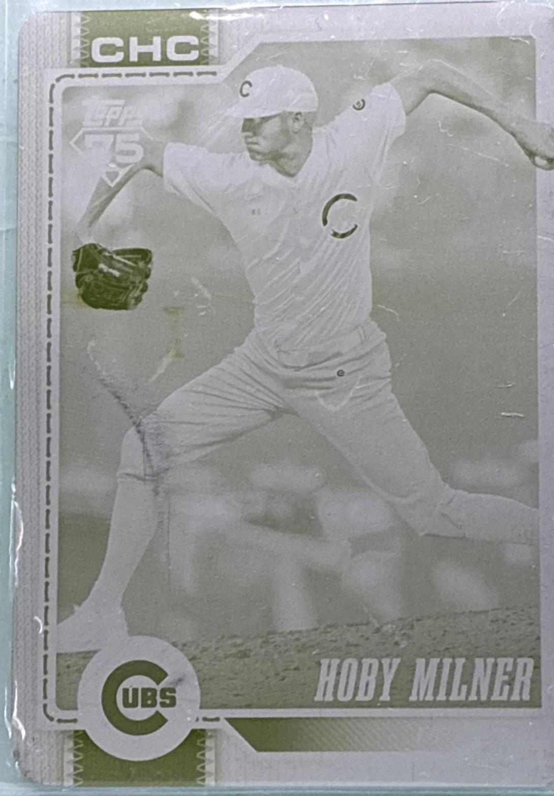 Hoby Milner [Printing Plate] #616