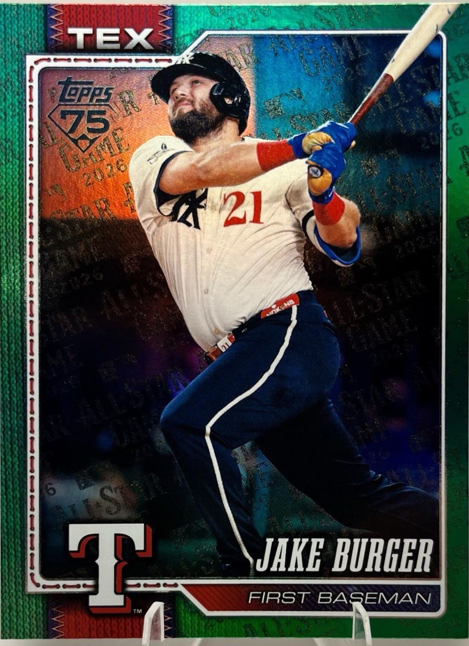 Jake Burger [Holo Foil Green] #451