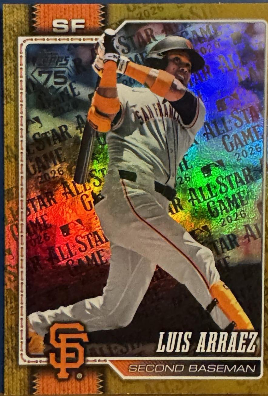 Luis Arraez [Sandglitter Gold] #420