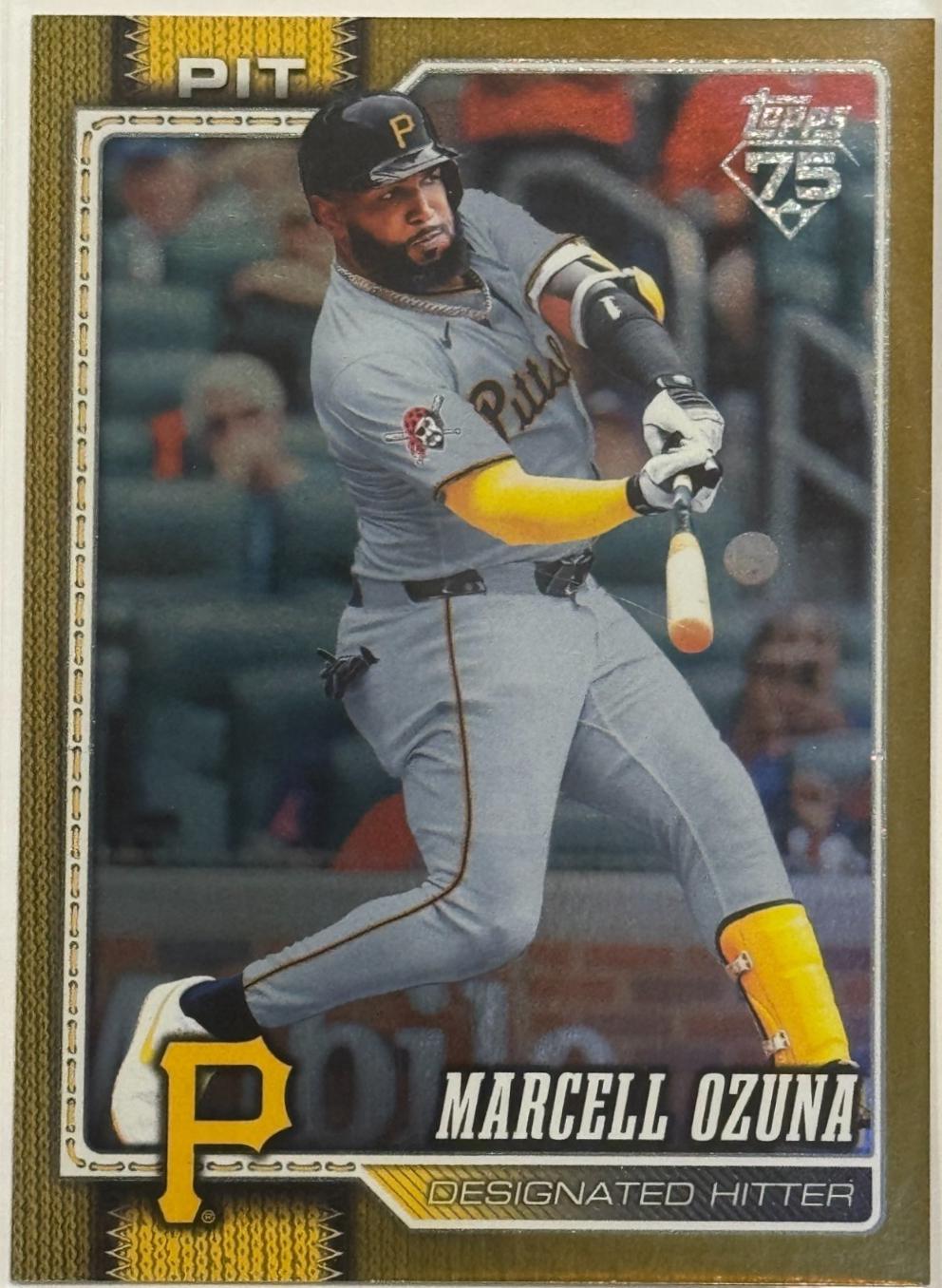 Marcell Ozuna [Holo Foil Gold] #580