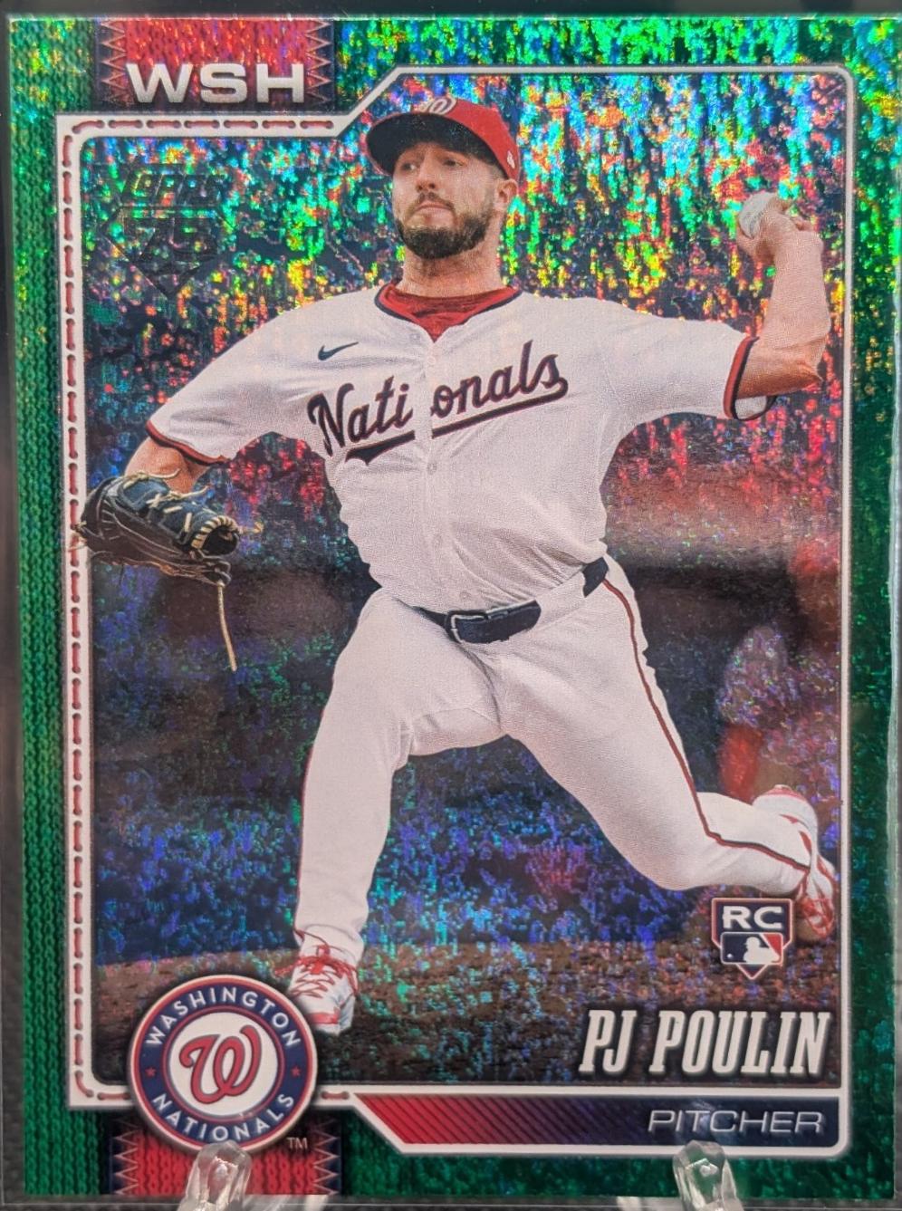 PJ Poulin [Holo Foil Green] #405