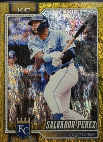 Salvador Perez [Sandglitter Gold] #633