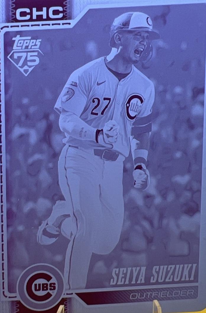 Seiya Suzuki [Printing Plate] #685