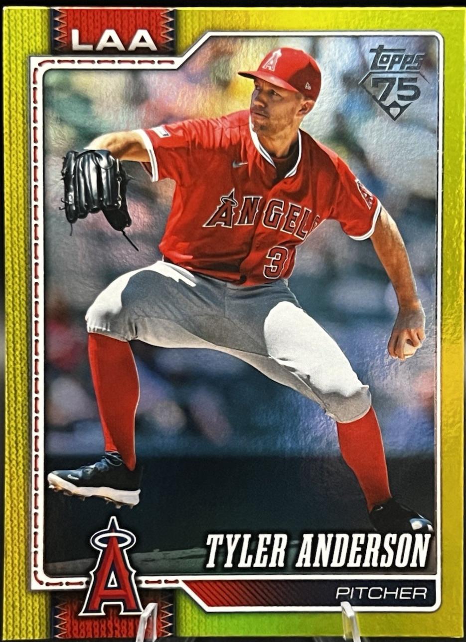 Tyler Anderson [Holo Foil Yellow] #694