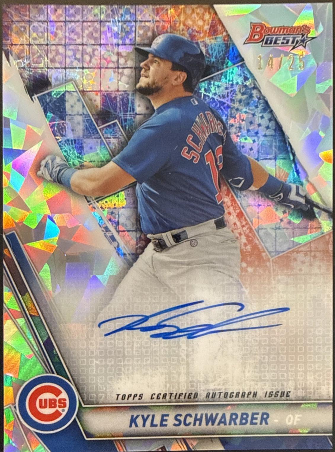 Kyle Schwarber [Green Refractor] #B19-KS