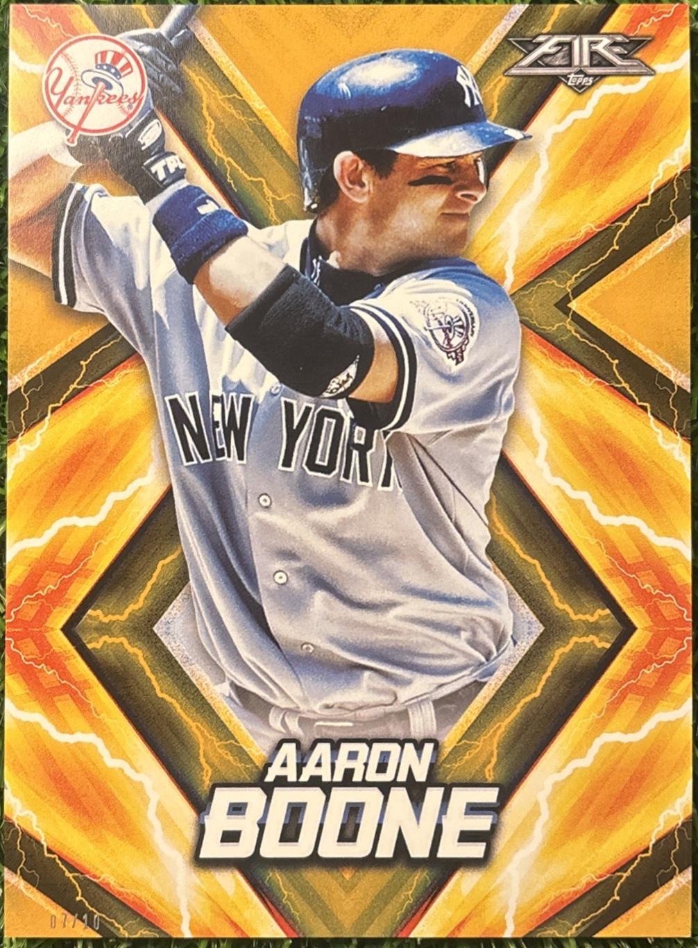 Aaron Boone [5X7 Gold] #71