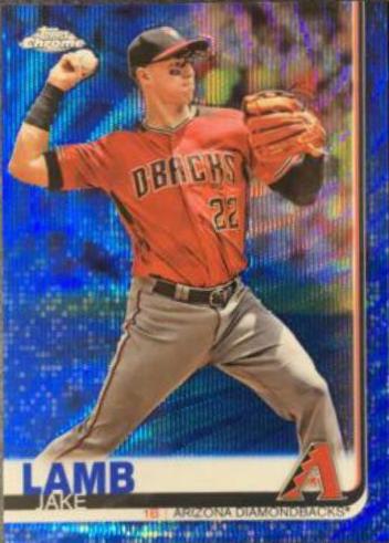 Jake Lamb [Blue Wave Refractor] #116