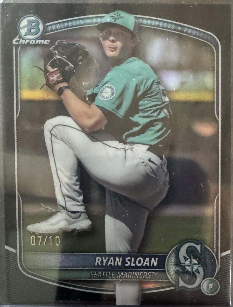 Ryan Sloan [Black Refractor] #BDC-94
