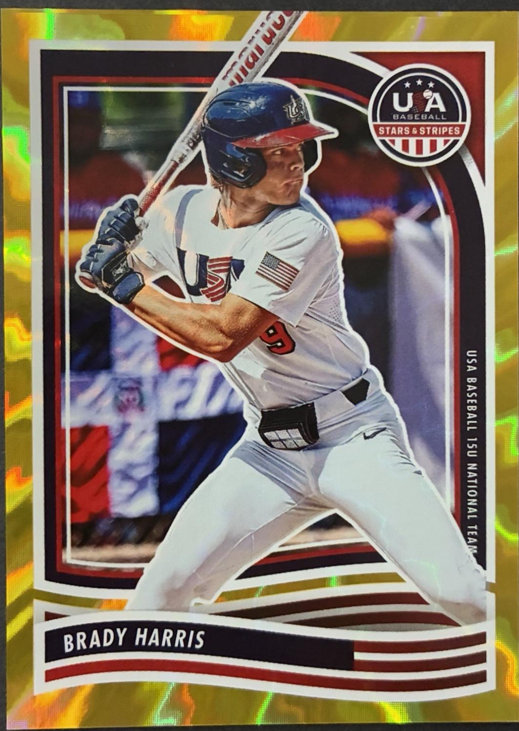 Brady Harris [Gold Lightning] #18