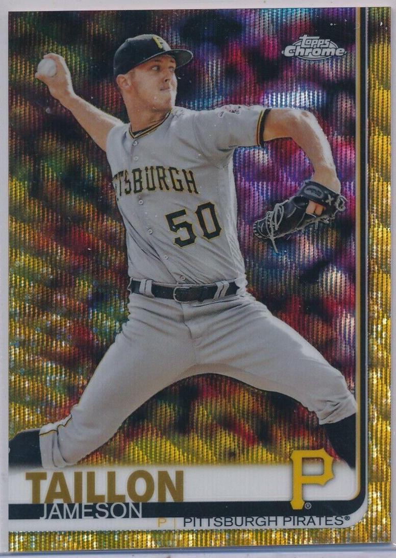 Jameson Taillon [Gold Wave Refractor] #194