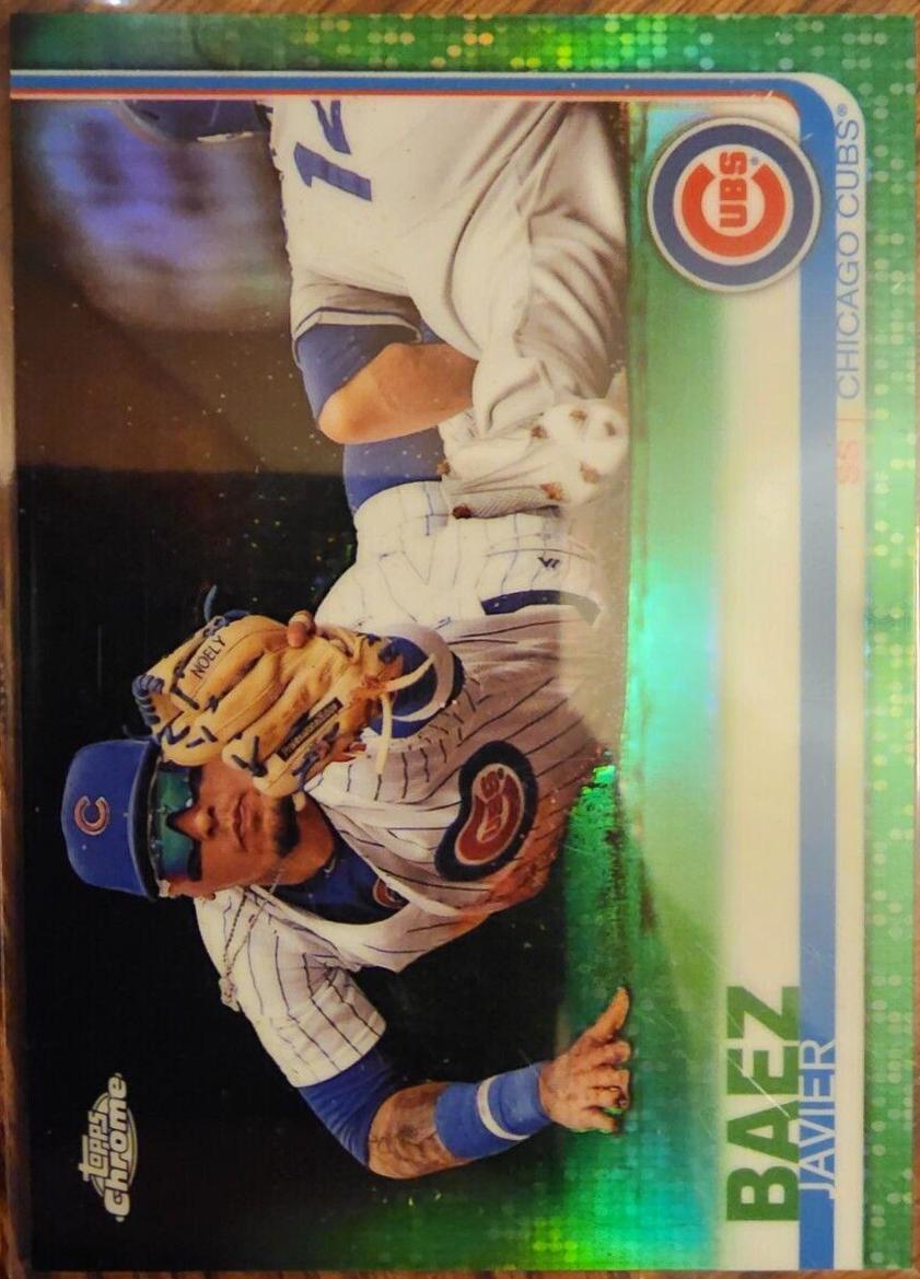 Javier Baez [Batting Green Refractor] #48