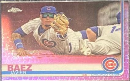Javier Baez [Batting Orange Refractor] #48