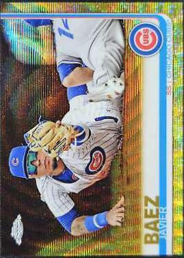 Javier Baez [Gold Wave Refractor] #48