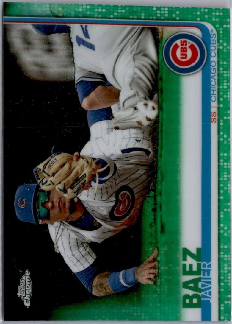 Javier Baez [Green Refractor] #48