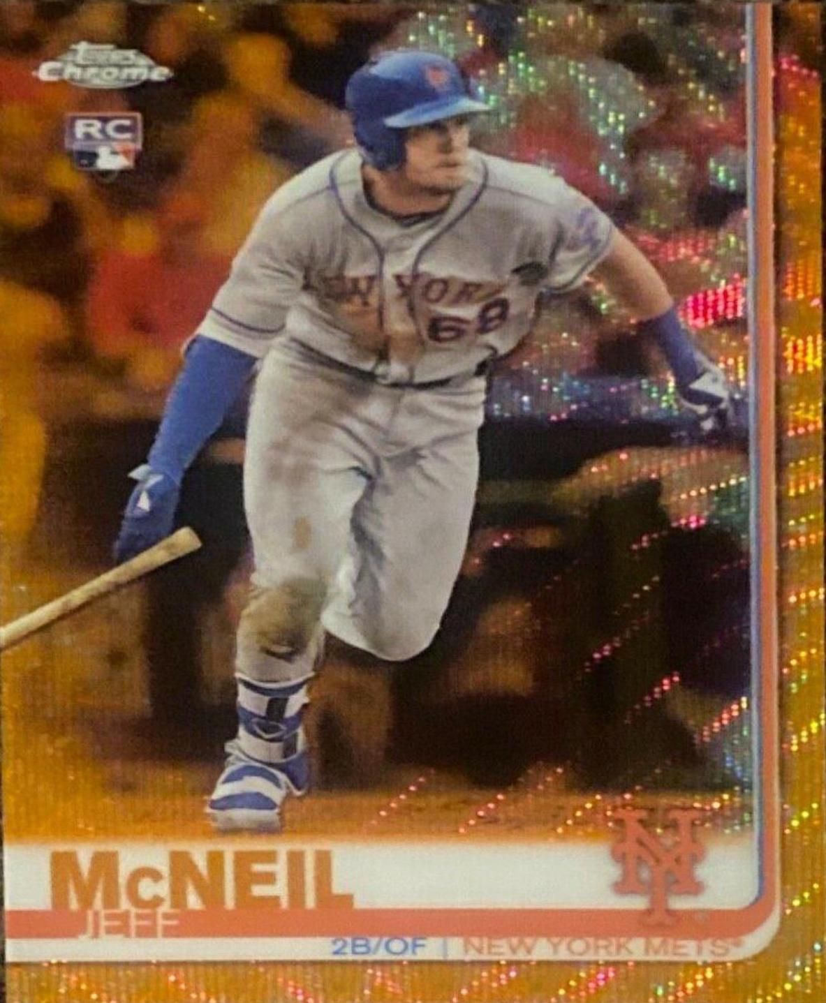 Jeff McNeil [Orange Wave Refractor] #152