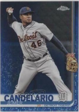 Jeimer Candelario [Blue Wave Refractor] #63