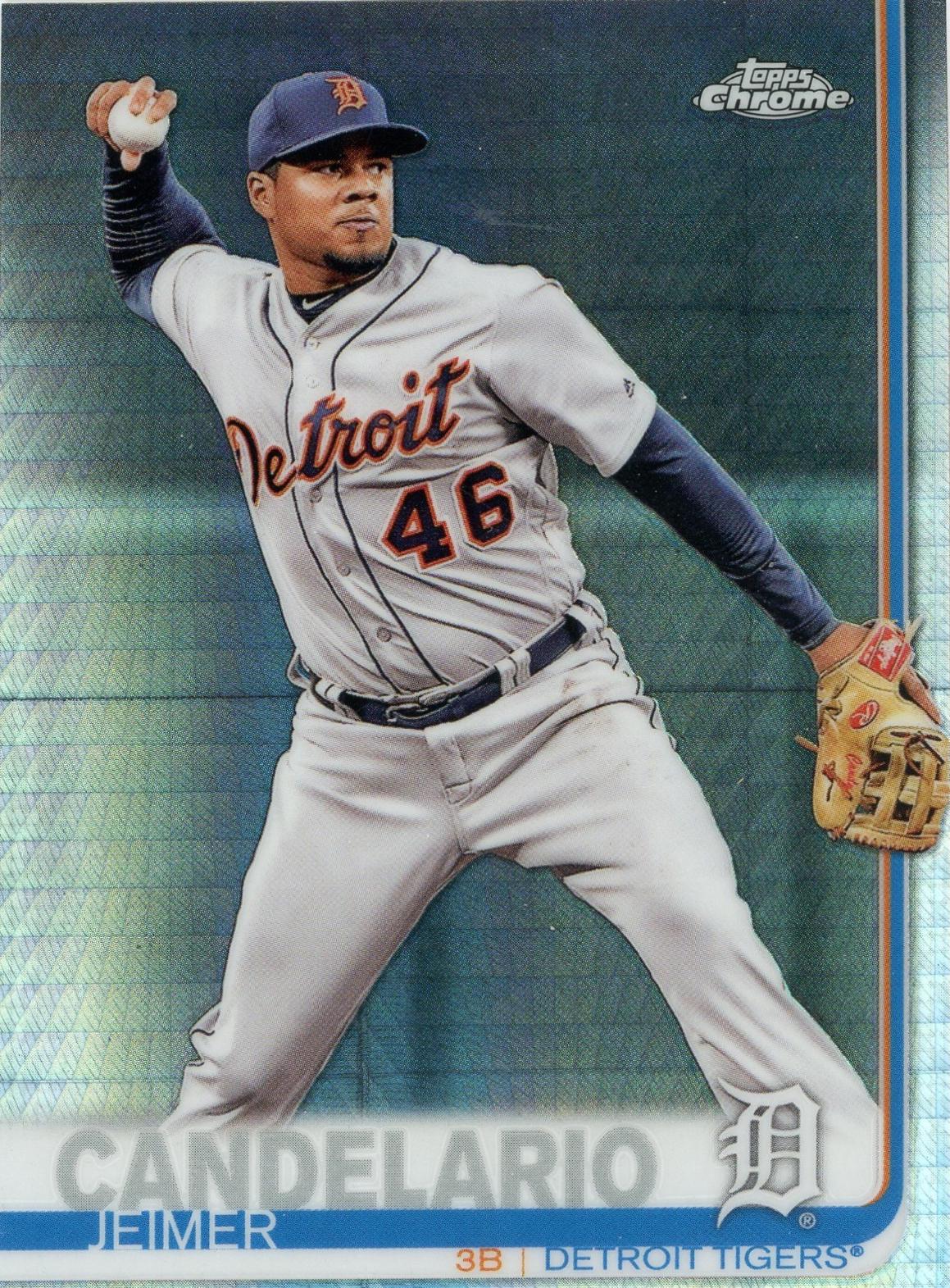 Jeimer Candelario [Orange Wave Refractor] #63