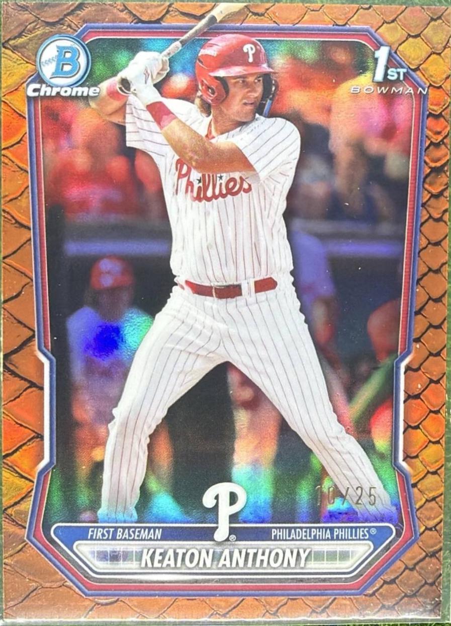 Keaton Anthony [Reptilian Orange Refractor] #BCP-121