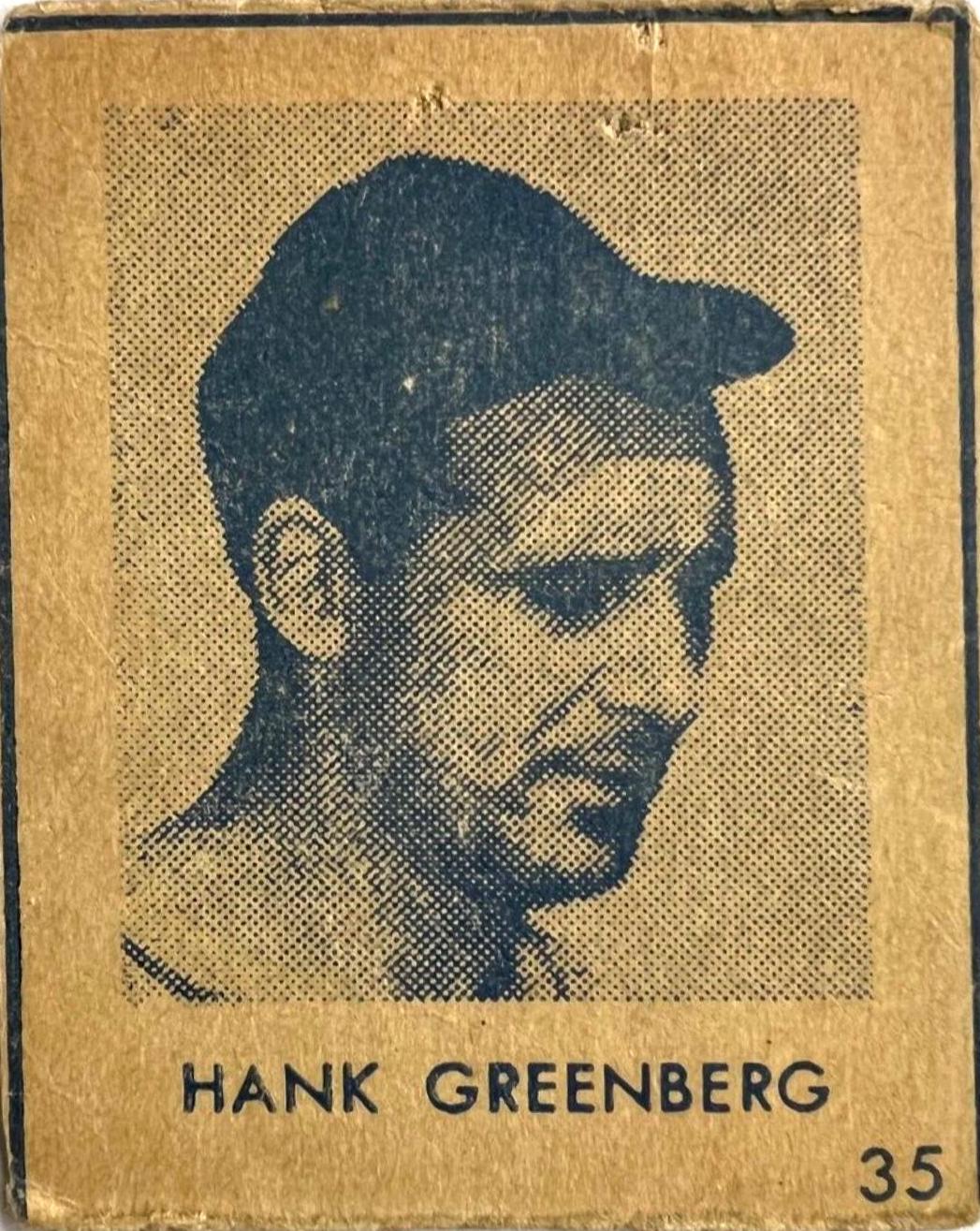 Hank Greenberg [Hand Cut] #35