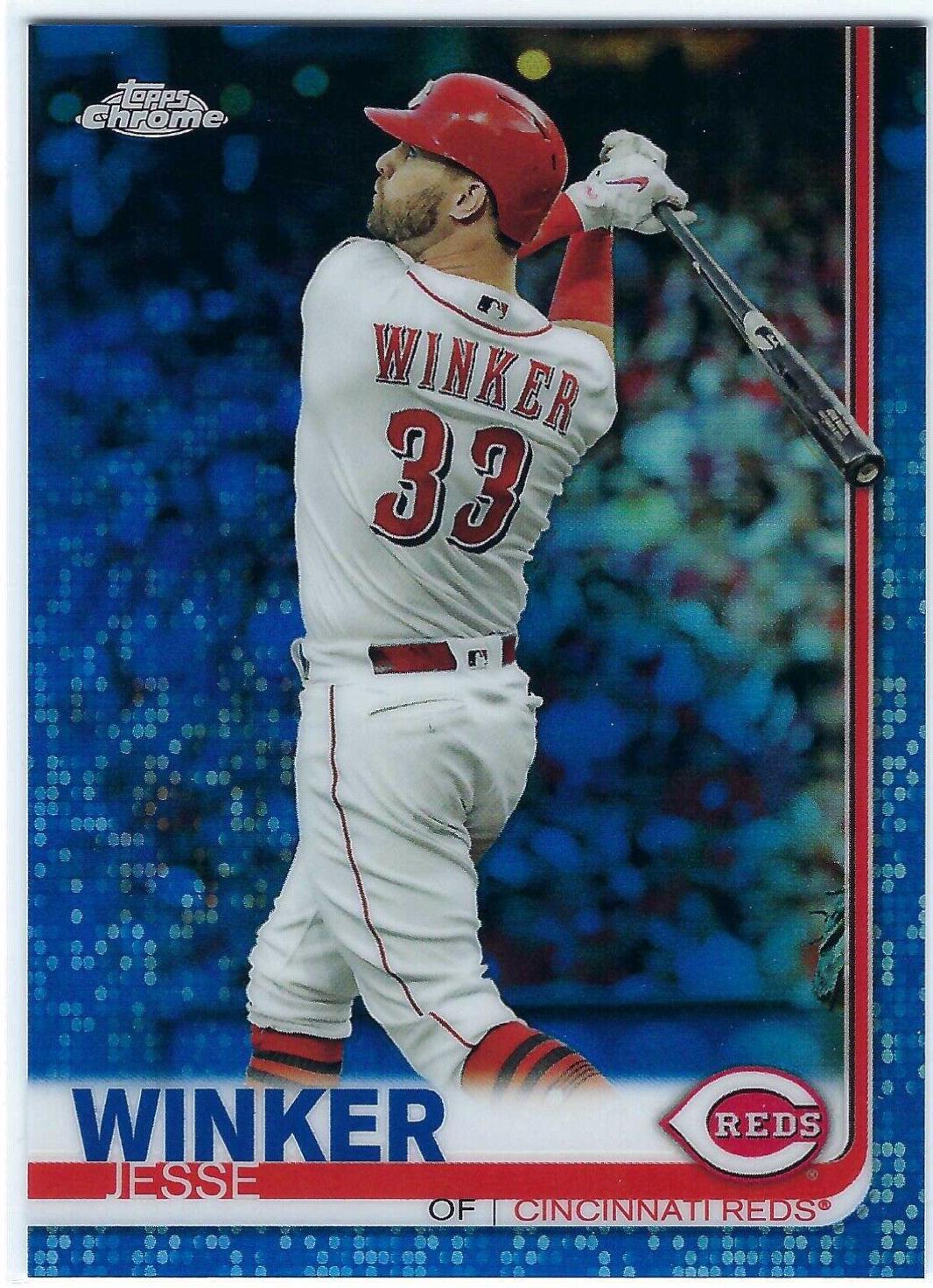 Jesse Winker [Blue Refractor] #61