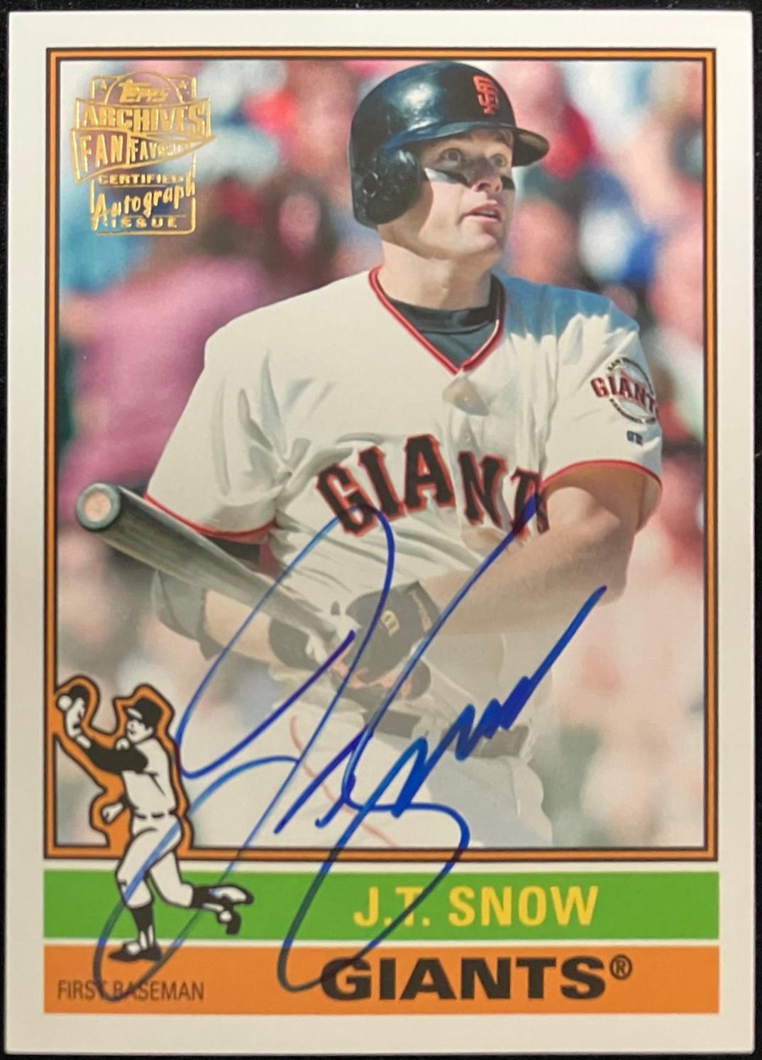 J.T. Snow #FFA-JS