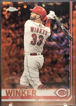 Jesse Winker [Orange Wave Refractor] #61