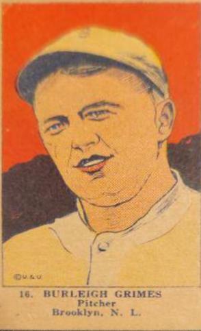 Burleigh Grimes [Hand Cut] #16