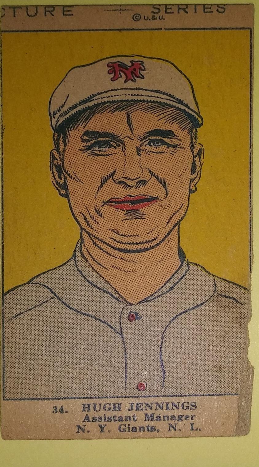 Hugh Jennings [Hand Cut] #34