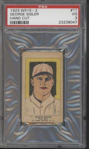 George Sisler [Hand Cut] #11