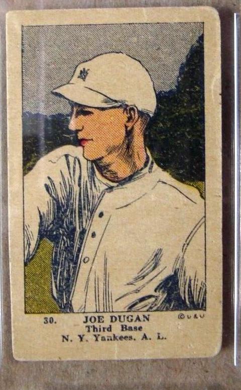 Joe Dugan [Hand Cut] #30