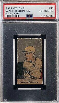 Walter Johnson [Hand Cut] #38