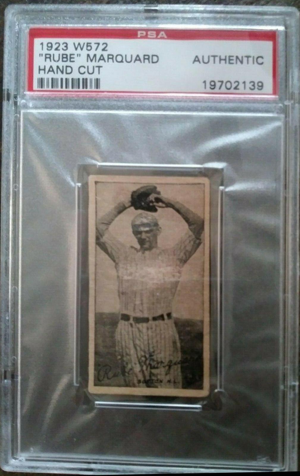 'Rube' Marquard [Hand Cut]
