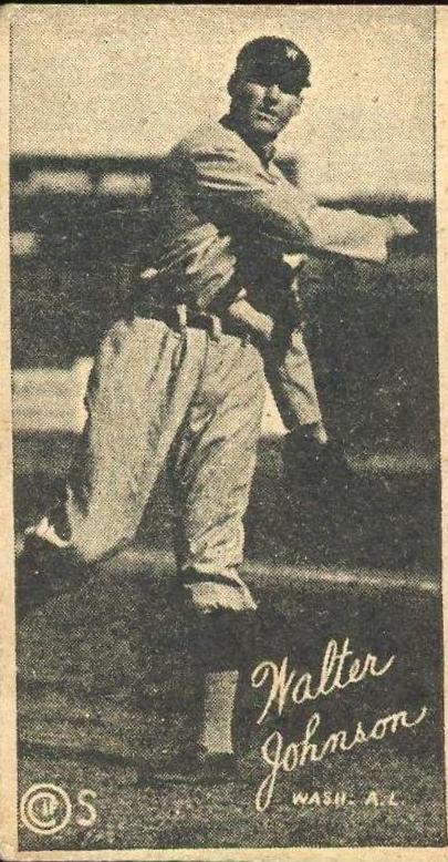Walter Johnson [Hand Cut]
