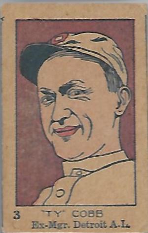 Ty' Cobb [EX Mgr. Detroit A. L.] #3