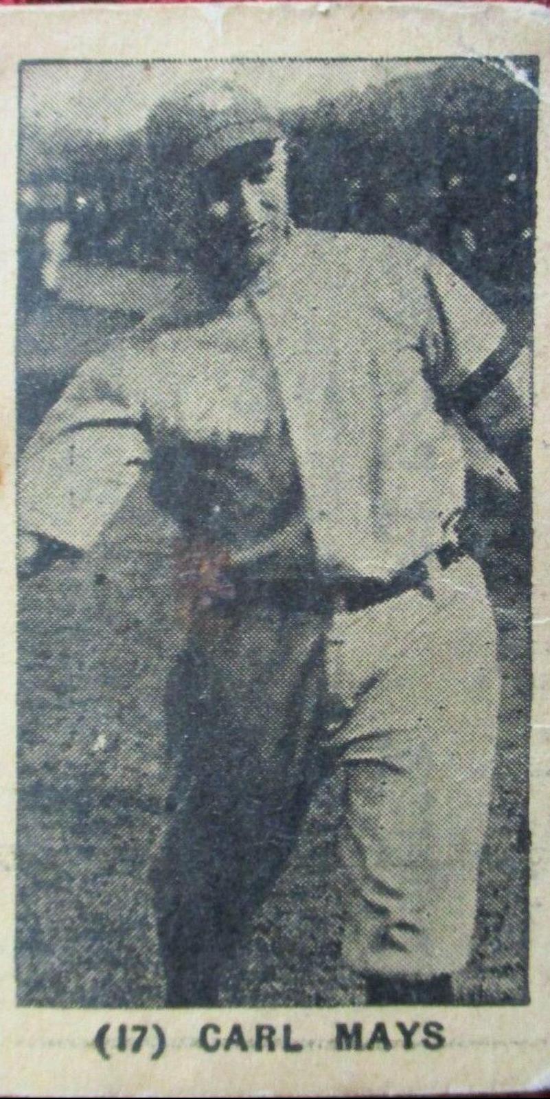 Carl Mays #17