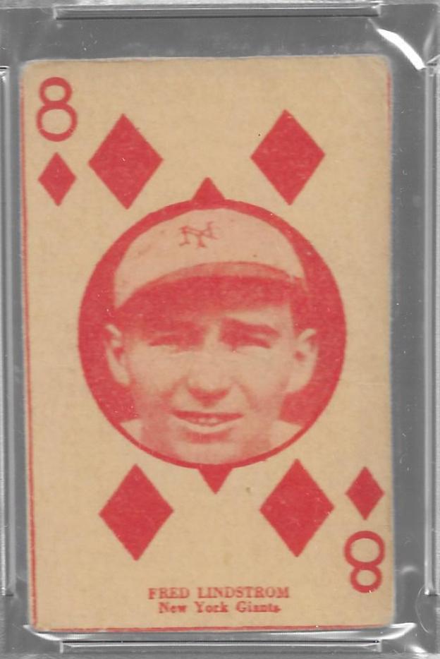 Fred Lindstrom [8 of Diamonds]